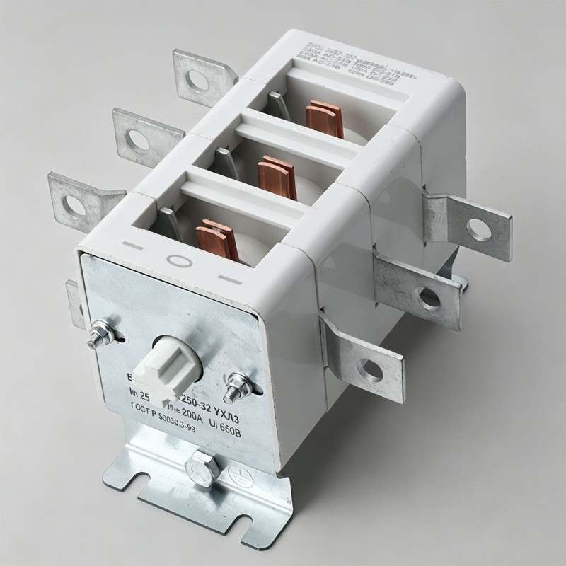 HOUYUE BP32-3SET/25 3-Pole Isolating Switch Disconnector 400A