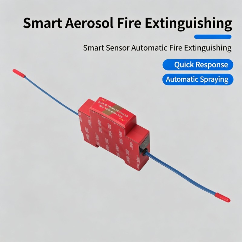 HOUYUE Heat Aerosol Fire Extinguishing Device QRR0.01G Automatic Cabinet Fire Suppression Unit